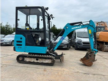  AIRMAN AX19-6A. 2 Löffel. - Mini excavator