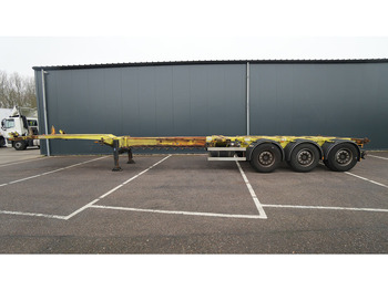 D-Tec Extendable container transport trailer - Container transporter/ Swap body semi-trailer