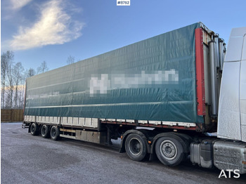  NARKO S8ZP42A19 Canopy trailer (SE VIDEO) - Curtainsider semi-trailer