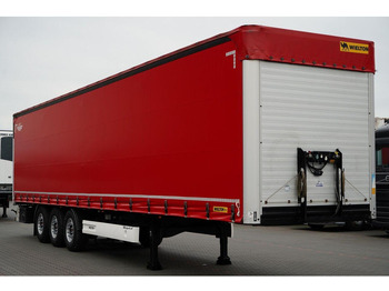 Wielton FIRANKA STANDARD / MULDA DO STALI - 9 M  / OŚ PODNOSZONA / SAF / - Curtainsider semi-trailer