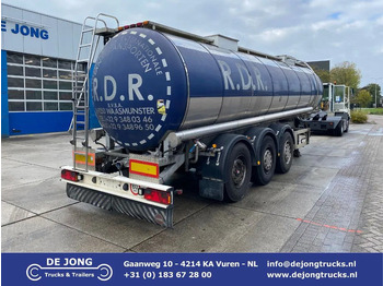 Feldbinder TSA 24.3 Tank / 24.000 LT / Inox / SAF + Disc - Tank semi-trailer