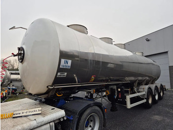 Magyar 30500L INSULATED INOX TANK - 4 COMP - Tank semi-trailer