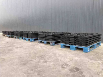 Vögele Rubber Asphalt Pads - Frame/ Chassis