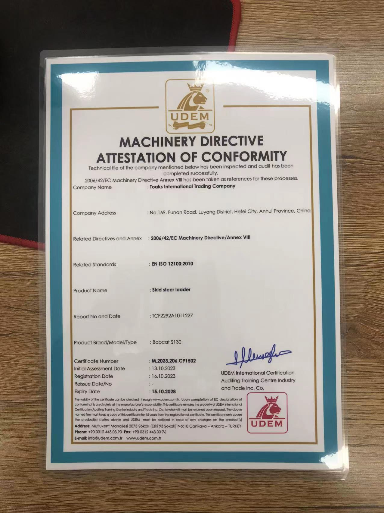 Toaks International Trading Company - Construction machinery CATERPILLAR 140K undefined: picture 24