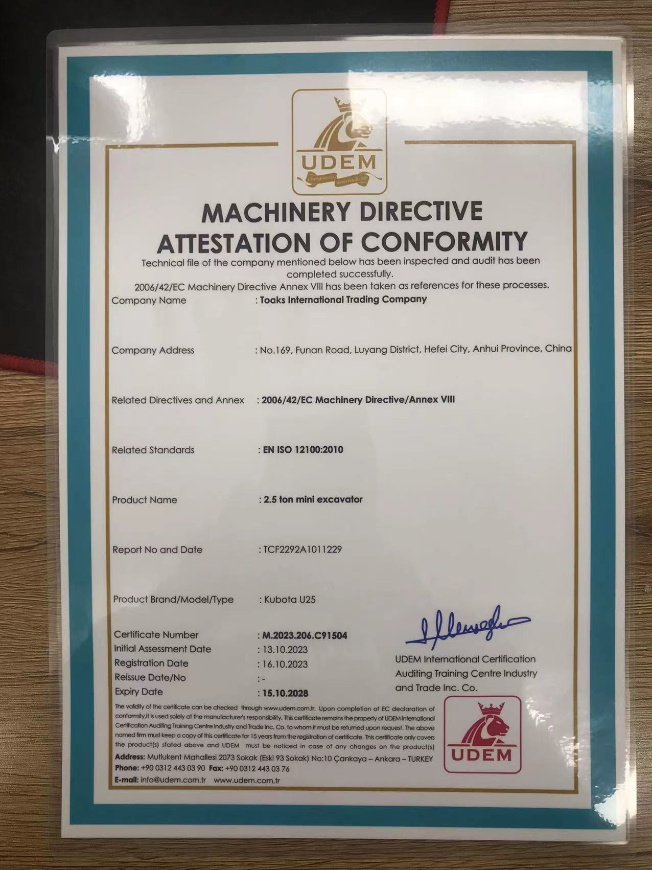 Toaks International Trading Company - Construction machinery CATERPILLAR 140K undefined: picture 25