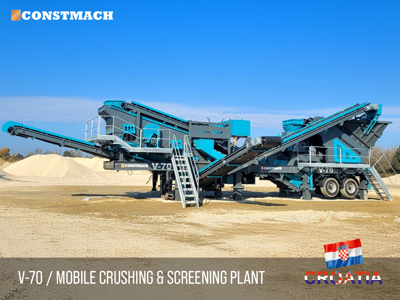 Constmach Concrete Batching Plants & Crushing and Screening Plants - Construction machinery CONSTMACH - Year: 2025 undefined: picture 29