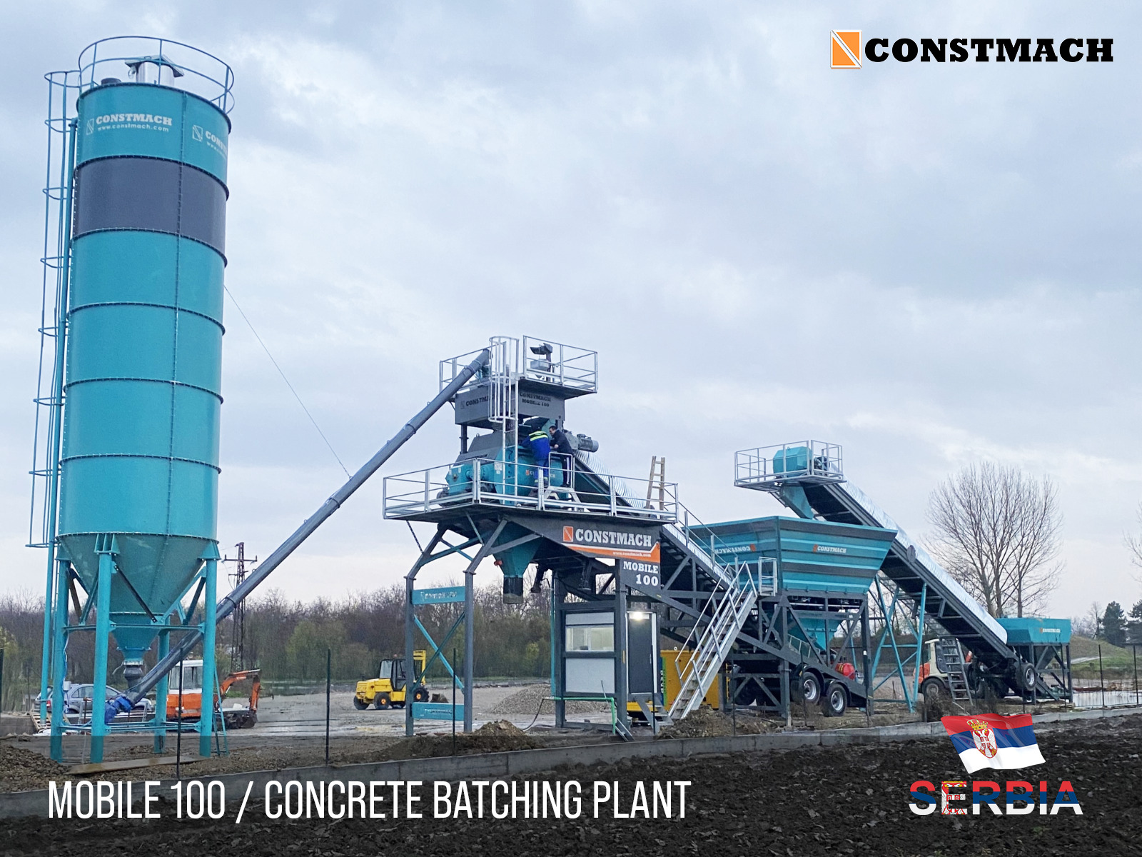 Constmach Concrete Batching Plants & Crushing and Screening Plants - Construction machinery CONSTMACH - Year: 2025 undefined: picture 11