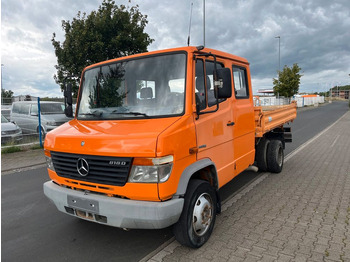 Tipper van, Combi van Mercedes-Benz 818 DK Kipper Dreiseitenkipper Meiller  Doka: picture 2