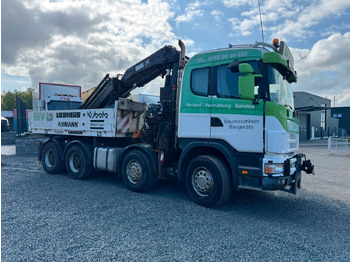 Dropside/ Flatbed truck, Crane truck Scania 164G 580 V8 Kran Hiab 280  Retarder Sattelplatte Scania 164G 580 V8 Kran Hiab 280  Retarder Sattelplatte: picture 4