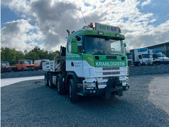 Dropside/ Flatbed truck, Crane truck Scania 164G 580 V8 Kran Hiab 280  Retarder Sattelplatte Scania 164G 580 V8 Kran Hiab 280  Retarder Sattelplatte: picture 3