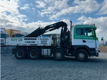 Dropside/ Flatbed truck, Crane truck Scania 164G 580 V8 Kran Hiab 280  Retarder Sattelplatte Scania 164G 580 V8 Kran Hiab 280  Retarder Sattelplatte: picture 5