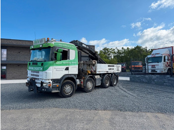 Dropside/ Flatbed truck, Crane truck Scania 164G 580 V8 Kran Hiab 280  Retarder Sattelplatte Scania 164G 580 V8 Kran Hiab 280  Retarder Sattelplatte: picture 2
