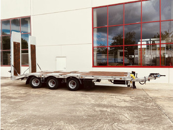 Low loader trailer Möslein  31 t GG Tridem- Tieflader 3 Achs, gelenktNeufah: picture 4
