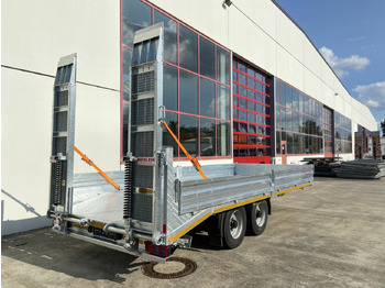 Low loader trailer Möslein  Neuer 13 t Tandemtieflader, Stahl- Boden: picture 5