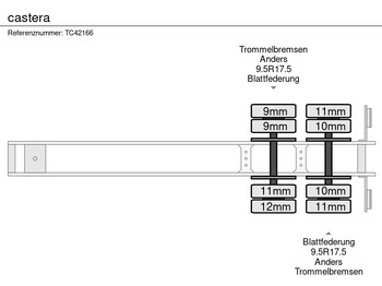Low loader semi-trailer Castera: picture 4
