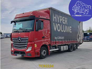 Curtainsider truck MERCEDES-BENZ Actros 2548