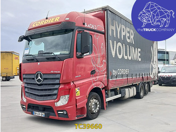 Curtainsider truck MERCEDES-BENZ Actros
