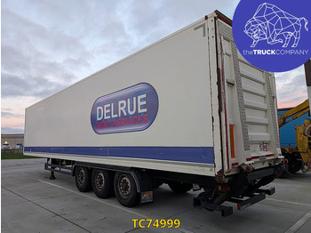Closed box semi-trailer