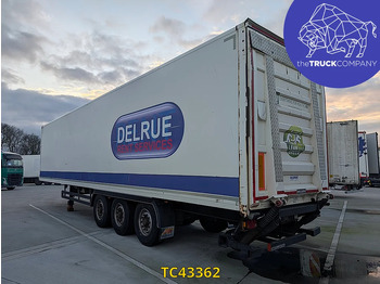 Closed box semi-trailer