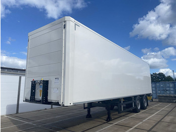 Closed box semi-trailer