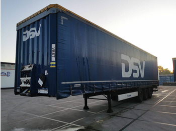 Curtainsider semi-trailer KRONE SDP