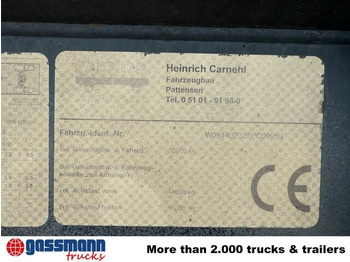 Tipper semi-trailer Carnehl CHKS/HH, Stahlmulde ca. 25m³: picture 2