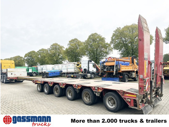 Low loader semi-trailer for transportation of heavy machinery Goldhofer STZ-L 6-67/80 A, 6 Achsen, 86.000kg Ges.-Gew.: picture 2