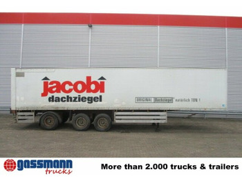 Closed box semi-trailer Kögel SF 24 Kofferauflieger, gelenkte Achse, Rolltor,: picture 5