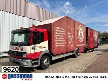 Curtainsider truck MERCEDES-BENZ Atego 1223