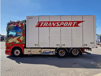Box truck Scania R580 V8 Topline 6x2 - Box with sidedoors - Retarder - Full air - 4.55WB: picture 4 Box truck Scania R580 V8 Topline 6x2 - Box with sidedoors - Retarder - Full air - 4.55WB: picture 4