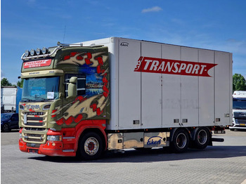 Box truck Scania R580 V8 Topline 6x2 - Box with sidedoors - Retarder - Full air - 4.55WB: picture 3 Box truck Scania R580 V8 Topline 6x2 - Box with sidedoors - Retarder - Full air - 4.55WB: picture 3