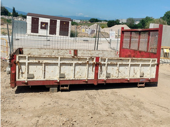 Flatbed body Caja quita y pon 4100x600x2520 MM: picture 2