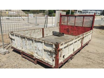 Flatbed body Caja quita y pon 4100x600x2520 MM: picture 3