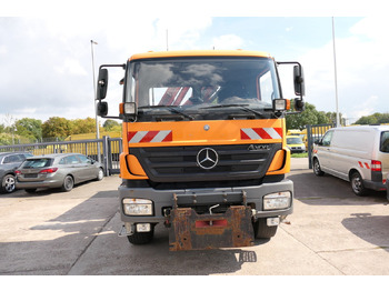 Tipper, Crane truck MERCEDES-BENZ 1828 AK Kran Axor-R Atlas 85.2 Kipper Winterdien: picture 2