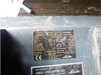 New Tow tractor LINDE W20 2022 BATTERY!!!: picture 2
