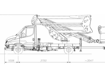 Truck mounted aerial platform SOCAGE 20 D (IVECO): picture 4
