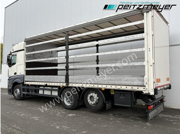 Curtainsider truck MERCEDES-BENZ Actros 2545 LL Pritsche, Klima, Standklima, PPC, EU 6 MP 4 - Edscha: picture 3 Curtainsider truck MERCEDES-BENZ Actros 2545 LL Pritsche, Klima, Standklima, PPC, EU 6 MP 4 - Edscha: picture 3
