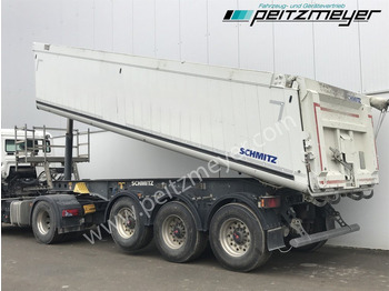 Tipper semi-trailer SCHMITZ 3 Achs Kippauflieger SKI24SL7.2 Verschleißboden 5mm neu Alu - Stahl, ca. 26 m³, Getreideschieber: picture 2