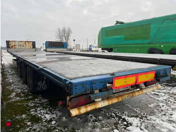 Dropside/ Flatbed semi-trailer KRONE SDP