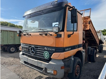 Leasing of  Mercedes-Benz Actros 1831 4x4 Kipper - Kran- Kupplung- Blattfe Mercedes-Benz Actros 1831 4x4 Kipper - Kran- Kupplung- Blattfe: picture 3