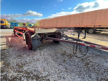Roll-off/ Skip trailer HUEFFERMANN 2-achs Abrollanhänger HAR 18.70 Containeranhänger Außenrollenanhg.: picture 2