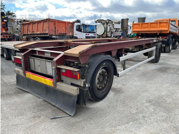 Roll-off/ Skip trailer Hüffermann 2-achs Abrollanhänger HAR 18.70 Containeranhänge: picture 5