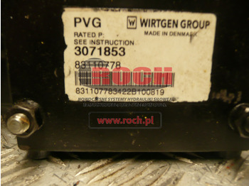 Hydraulic valve WIRTGEN