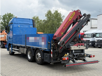 Dropside/ Flatbed truck, Crane truck Mercedes-Benz ACTROS 2545 6x2 Pritsche Kran Palfinger PK20001K: picture 5