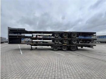Closed box semi-trailer Krone 1x 2014 & 2x 2013 XL MEGA P400 HUCKEPACK FLAT STACK: picture 5