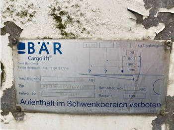 Refrigerator trailer KA 18 ROHR 2-A-Kühlanhänger, LBW: picture 5 Refrigerator trailer KA 18 ROHR 2-A-Kühlanhänger, LBW: picture 5