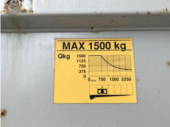 Cab chassis truck Mercedes-Benz Actros 2645 6x2 Actros 2645 6x2, Retarder, Liftachse, AWL, Hiab LBW: picture 2