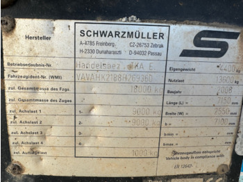 Tipper trailer Schwarzmüller TKA 18 TKA 18, Alu-Bordwände, ca. 11m³: picture 2