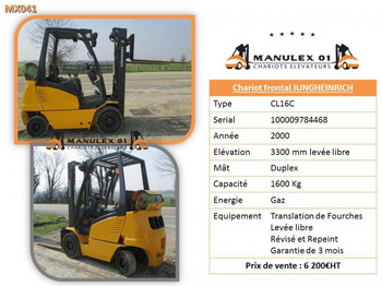 Forklift Jungheinrich CL16C: picture 4