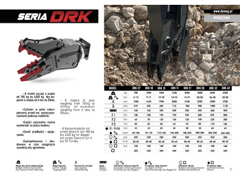 New Demolition shears for Excavator DEMOQ DRK07  Hydraulic Rotating Pulveriser Crusher 780 KG: picture 3